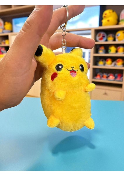 Pikachu Figürlü Peluş Anahtarlık 10-12 cm fiyatları