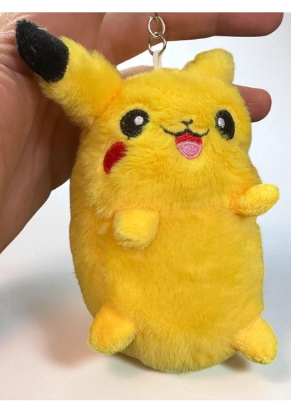 Pikachu Figürlü Peluş Anahtarlık 10-12 cm modelleri