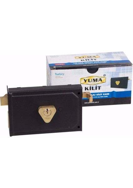 Yuma 14 cm Trajlı Kilit Kare YM-602 modelleri