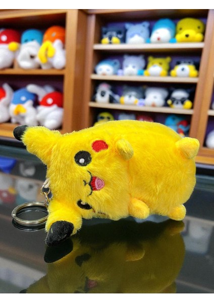 Pikachu Figürlü Peluş Anahtarlık 10-12 cm indirimleri