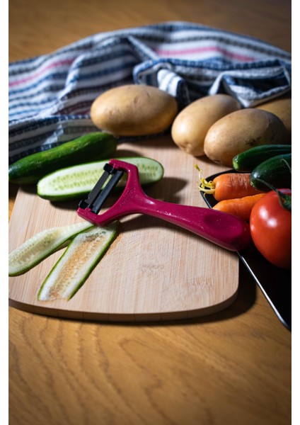 Simli Mor Sapan Soyacak – Paslanmaz Alman Çeliği, Ergonomik Sap, Yüksek Keskinlik fiyatları