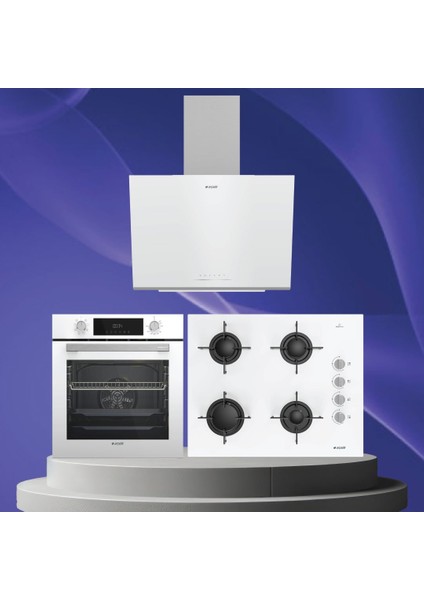 Beyaz Üçlü Set ( Afc 340 B - Ocd t 651 Eb - Ade 606-2 B ) indirimleri