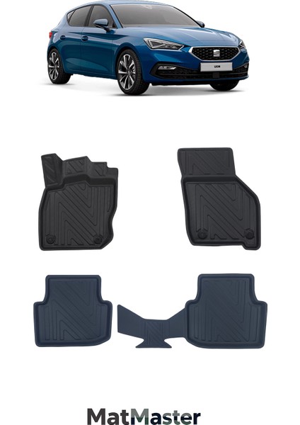 Seat Leon 2020 Model 5d Ekstra Havuzlu Paspas