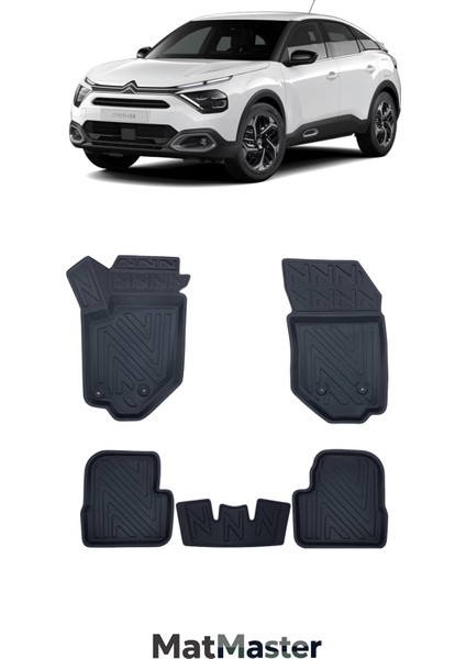 Citroen C4 2022 Model 5d Ekstra Havuzlu Paspas