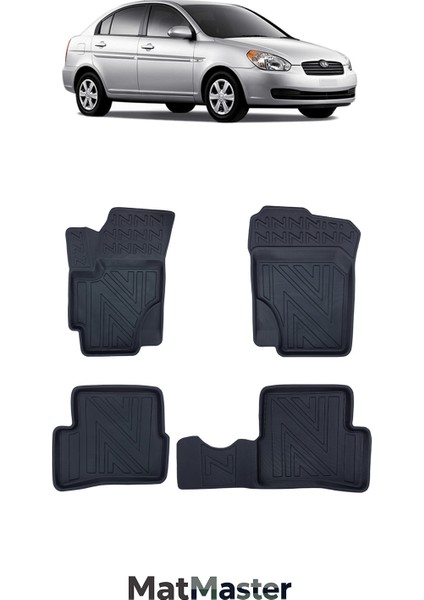 Hyundai Accent Era 2009 Model 5d Ekstra Havuzlu Paspas