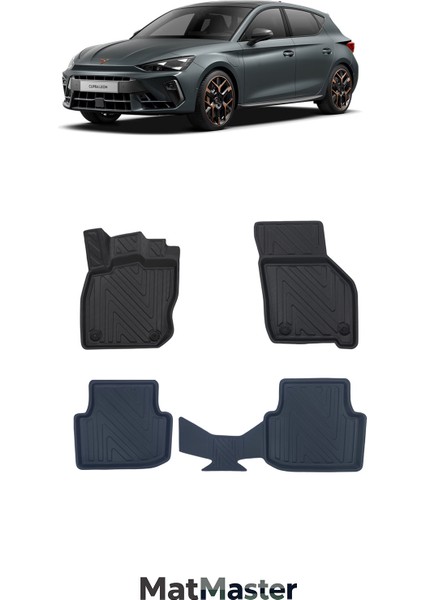 Cupra Leon 2024 Model 5d Ekstra Havuzlu Paspas