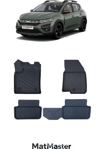 Dacia Sandero 2023 Model 5d Ekstra Havuzlu Paspas