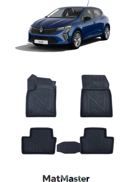 Renault Clio 5 2023 Model 5d Ekstra Havuzlu Paspas