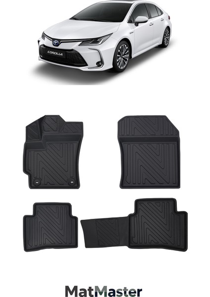 Toyota Corolla 2023 Model 5d Ekstra Havuzlu Paspas