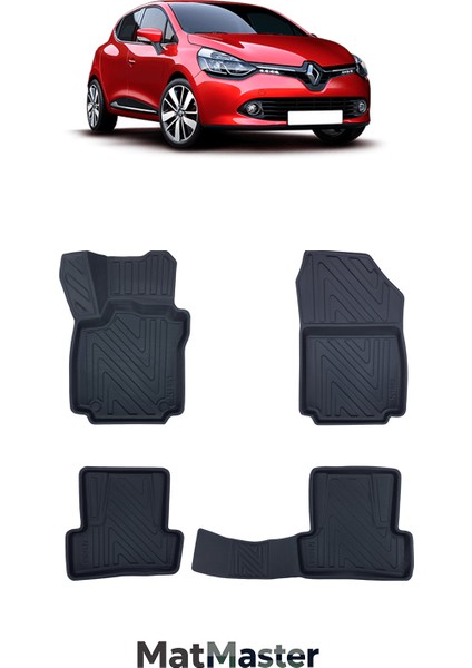 Renault Clio 4 2018 Model 5d Ekstra Havuzlu Paspas