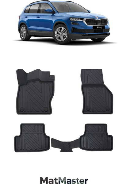 Skoda Karoq 2018 Model 5d Ekstra Havuzlu Paspas