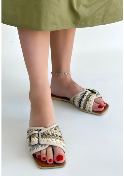 Bej Cilt Terlik modelleri