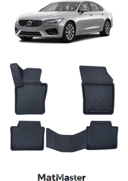 Volvo S90 2016 Model Model 5d Ekstra Havuzlu Paspas