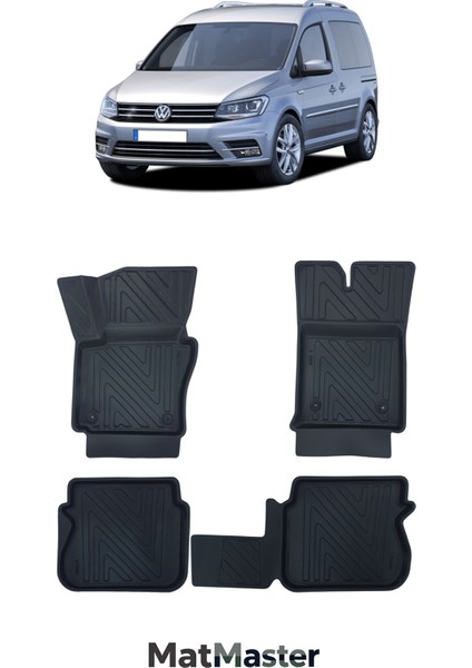 Volkswagen Caddy 2018 Model 5d Ekstra Havuzlu Paspas