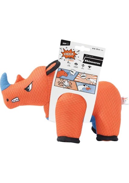 Mega Rhino Köpek Oyuncağı 30 cm