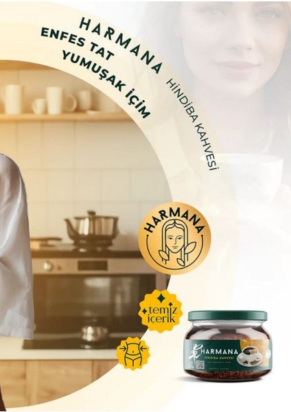 Harmena Hindiba Kahvesi 1 Aylık - (60 Kullanım) Net 150GR