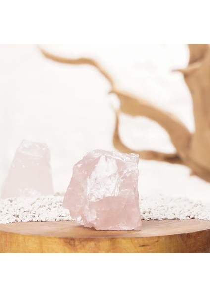 Ham Pembe Kuvars (Sevgi Taşı) Doğal Taş