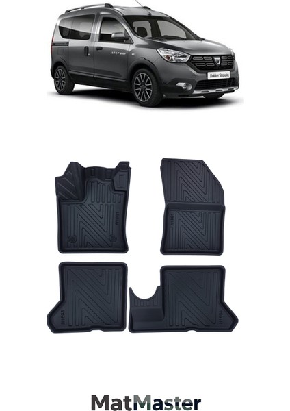 Dacia Dokker 2014 Model 5d Ekstra Havuzlu Paspas