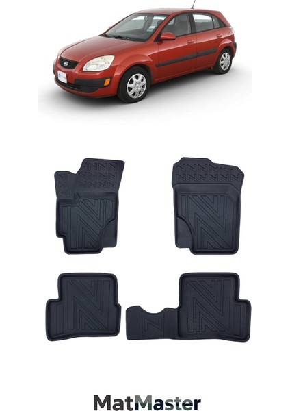 Kia Rio 2006 Model 5d Ekstra Havuzlu Paspas