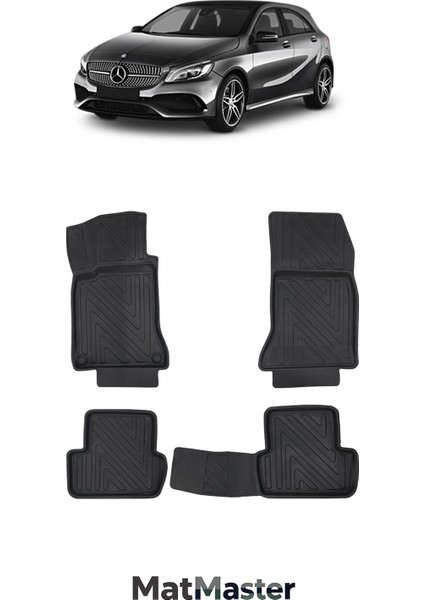 Mercedes A Serisi W176 2014 Model 5d Ekstra Havuzlu Paspas