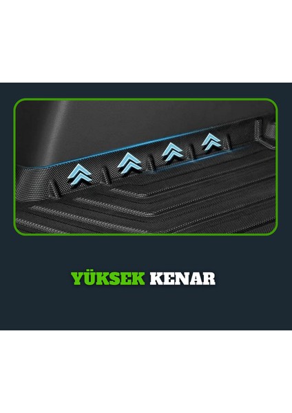 Dacia Dokker 2014 Model 5d Ekstra Havuzlu Paspas