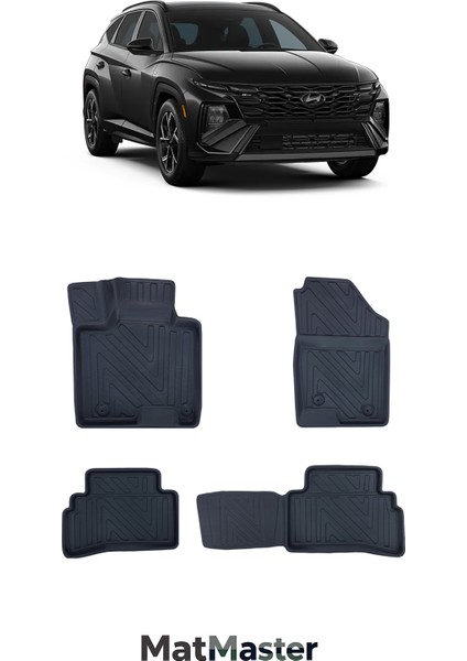 Hyundai Tucson 2021 Model 5d Ekstra Havuzlu Paspas