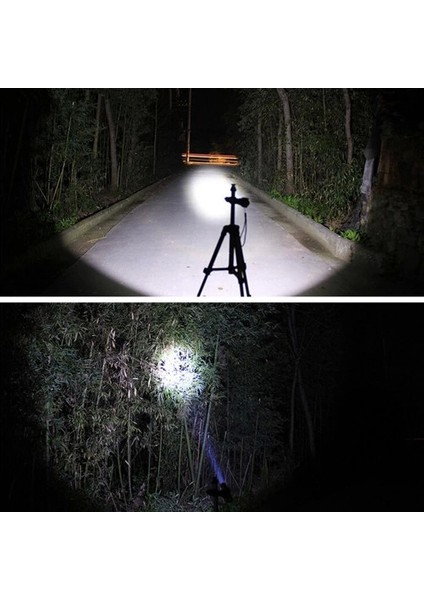 Alüminyum Şarjlı Zoom'lu El Feneri F-6055 indirimleri