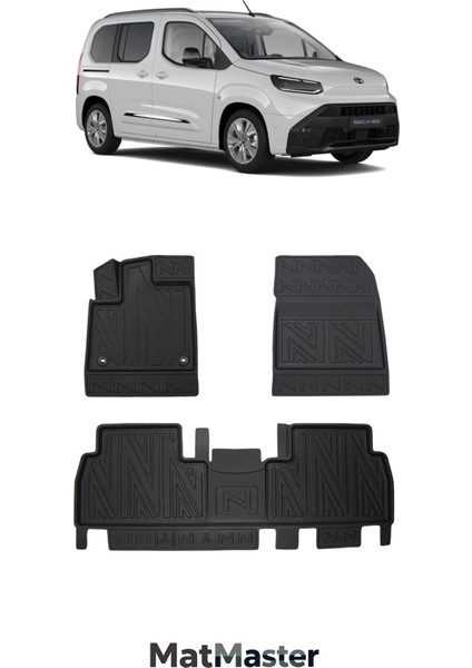 Toyota Proace City 2025 Model 5d Ekstra Havuzlu Paspas