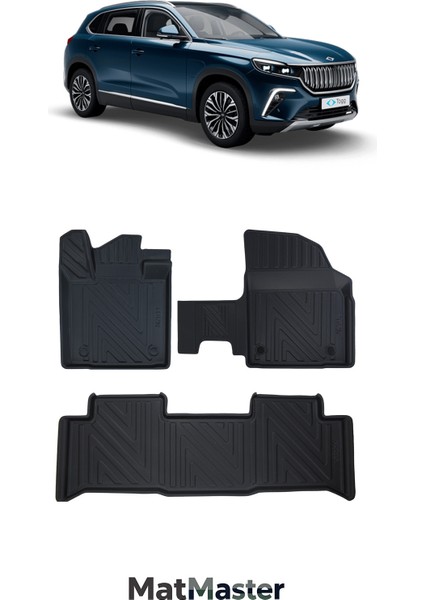 Togg T10X 2023 Model 5d Ekstra Havuzlu Paspas