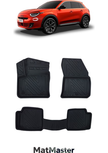 Fiat 600 Elektrikli 2023 Model 5d Ekstra Havuzlu Paspas