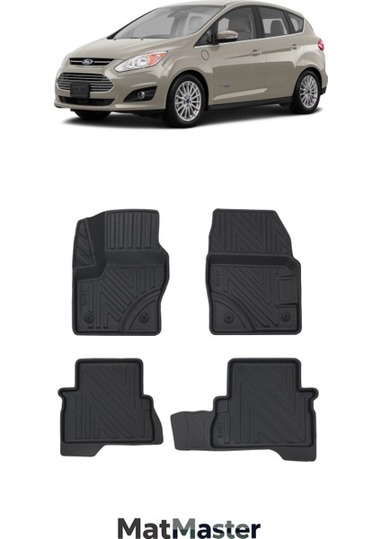 Ford C-Max 2013 Model 5d Ekstra Havuzlu Paspas