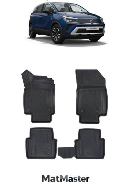 Opel Crossland 2020 Model 5d Ekstra Havuzlu Paspas