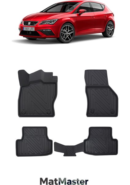 Seat Leon 2013 Model 5d Ekstra Havuzlu Paspas