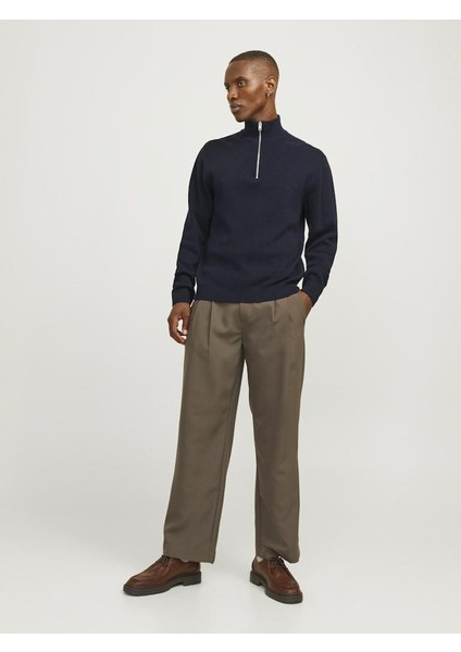 Jack Jones Blamılano Fermuarlı Yakarelax Fit Erkek Kazak 12259664 fiyatları