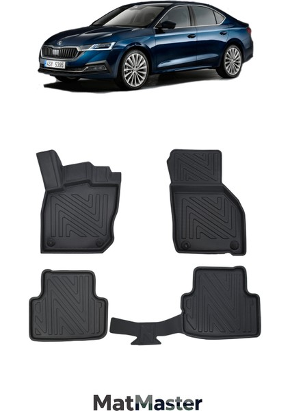Skoda Octavia 2026 Model 5d Ekstra Havuzlu Paspas
