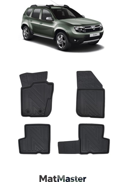 Dacia Duster 4x4 2013 Model 5d Ekstra Havuzlu Paspas