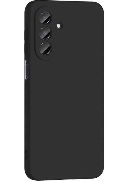 Samsung Galaxy A17 Uyumlu Kılıf Mara Lansman Soft Silikon Içi Kadife Siyah