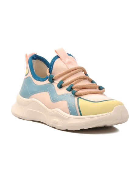 Bej Kadın Spor Ayakkabı Sneaker modelleri