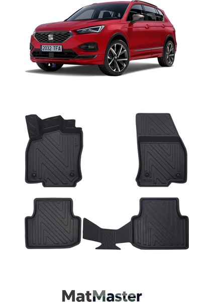 Seat Tarraco 2021 Model 5d Ekstra Havuzlu Paspas