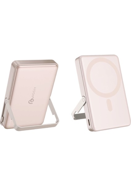 Chargetilthigh 10.000 Mah 15W Powerbank Dijital Ekran Magsafe Hızlı Şarj