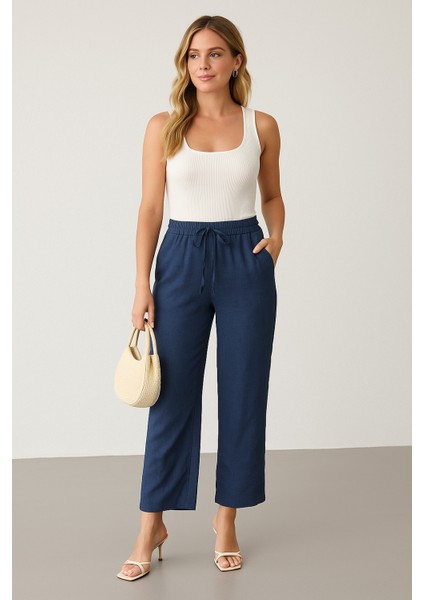 Lacivert Sofia Kadın Pantolon modelleri