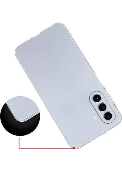Samsung Galaxy A17 Uyumlu Kılıf Süper Silikon Kamera Korumalı Şeffaf Renksiz fiyatları