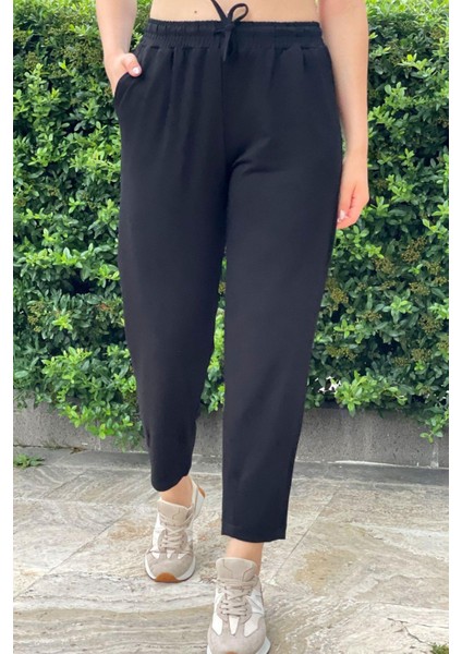 Kristal Siyah Penye Kadın Pantolon fiyatları