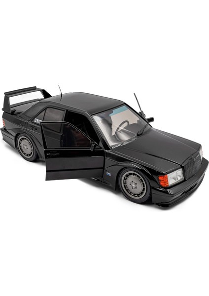 S1801012 1/18 Mercedes-Benz 190 (W201) Evo Iı – Solıdo Works Black – 1990 modelleri