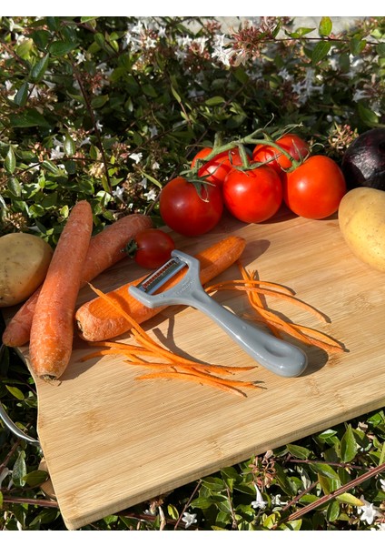 Gümüş/gri Jülyen Soyacak – Paslanmaz Alman Çeliği, Ergonomik Sap, Orijinal (Tekli) modelleri