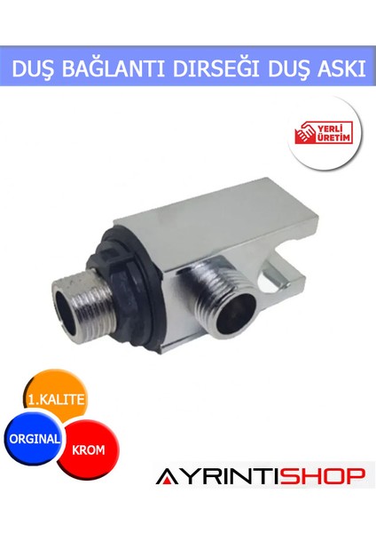 Duş Bağlantı Dirseği Duş Askı