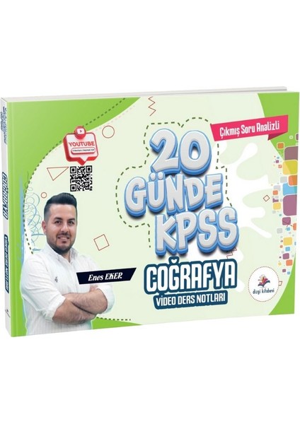 2026 Kpss Çıkmış Soru Analizli 20 Günde Coğrafya Video Ders Notları Enes Eker