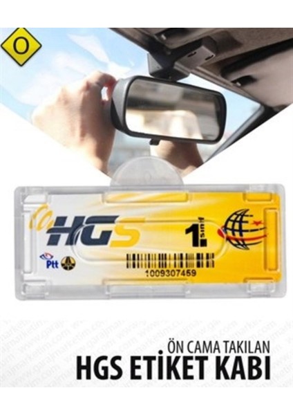 Hgs Etiket Kabı Yeni Tip Hgs Etiketlerine Uygun Sök-Tak Takmatik