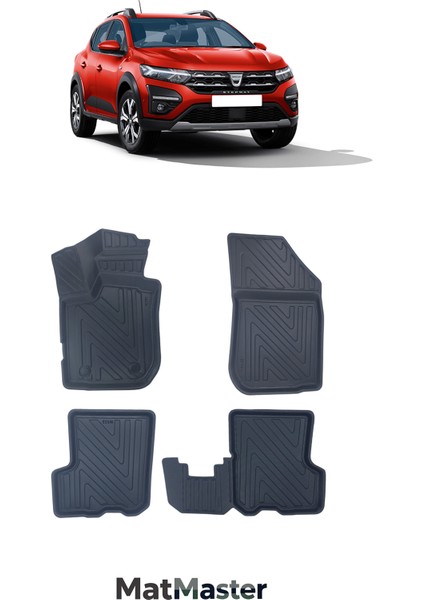 Dacia Sandero 2020 Model 5d Ekstra Havuzlu Paspas