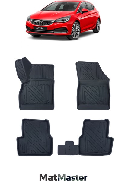 Opel Astra K 2016 Model 5d Ekstra Havuzlu Paspas